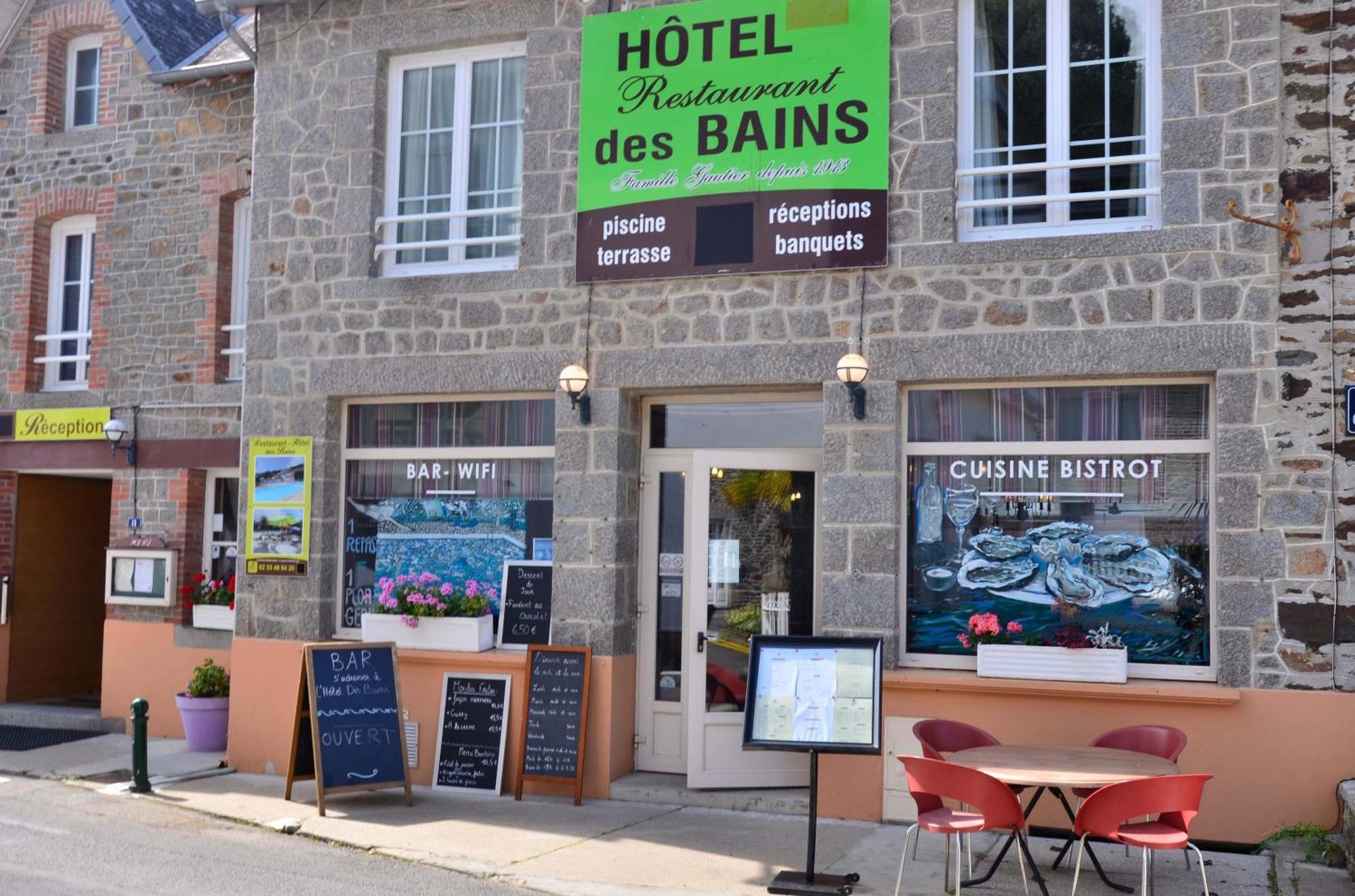 Hotel Des Bains Saint-Jean-le-Thomas Exteriér fotografie