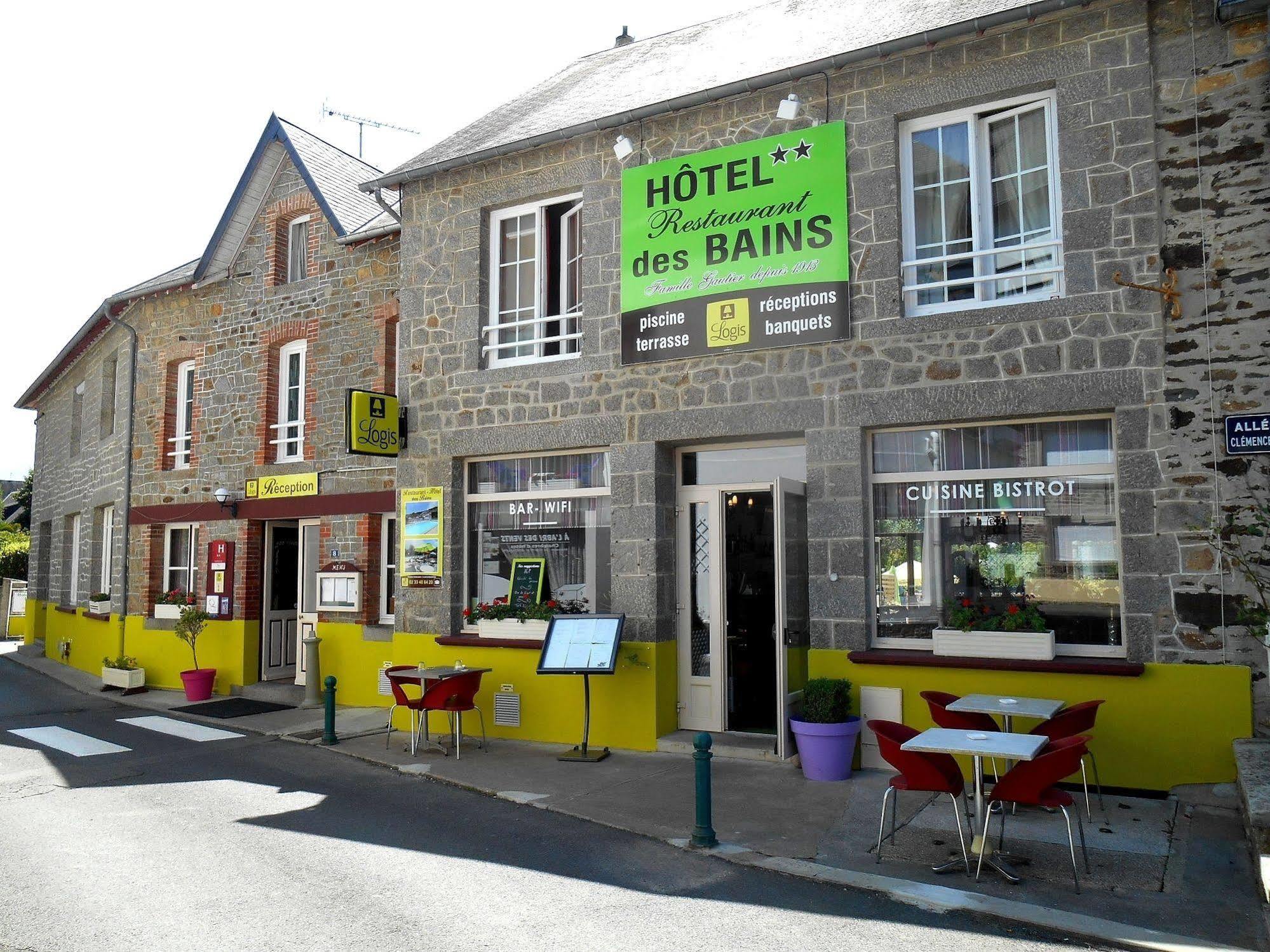 Hotel Des Bains Saint-Jean-le-Thomas Exteriér fotografie